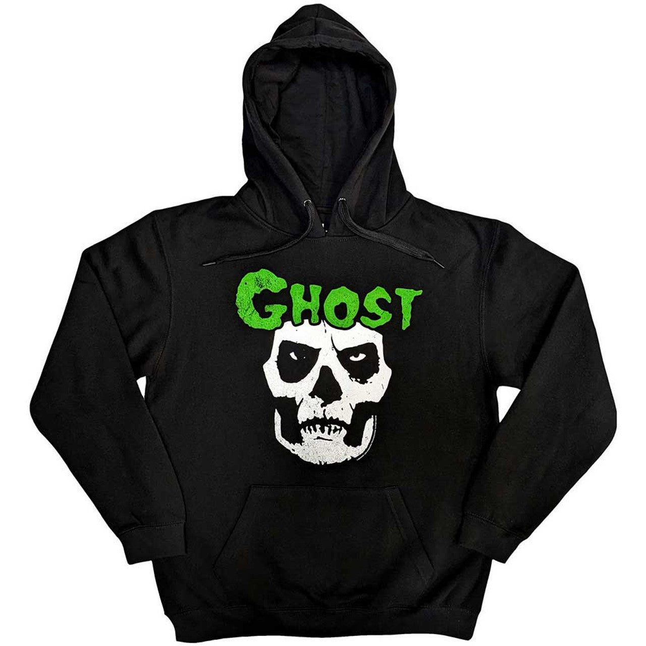 Ghost Unisex Pullover Hoodie: Skull (Black)
