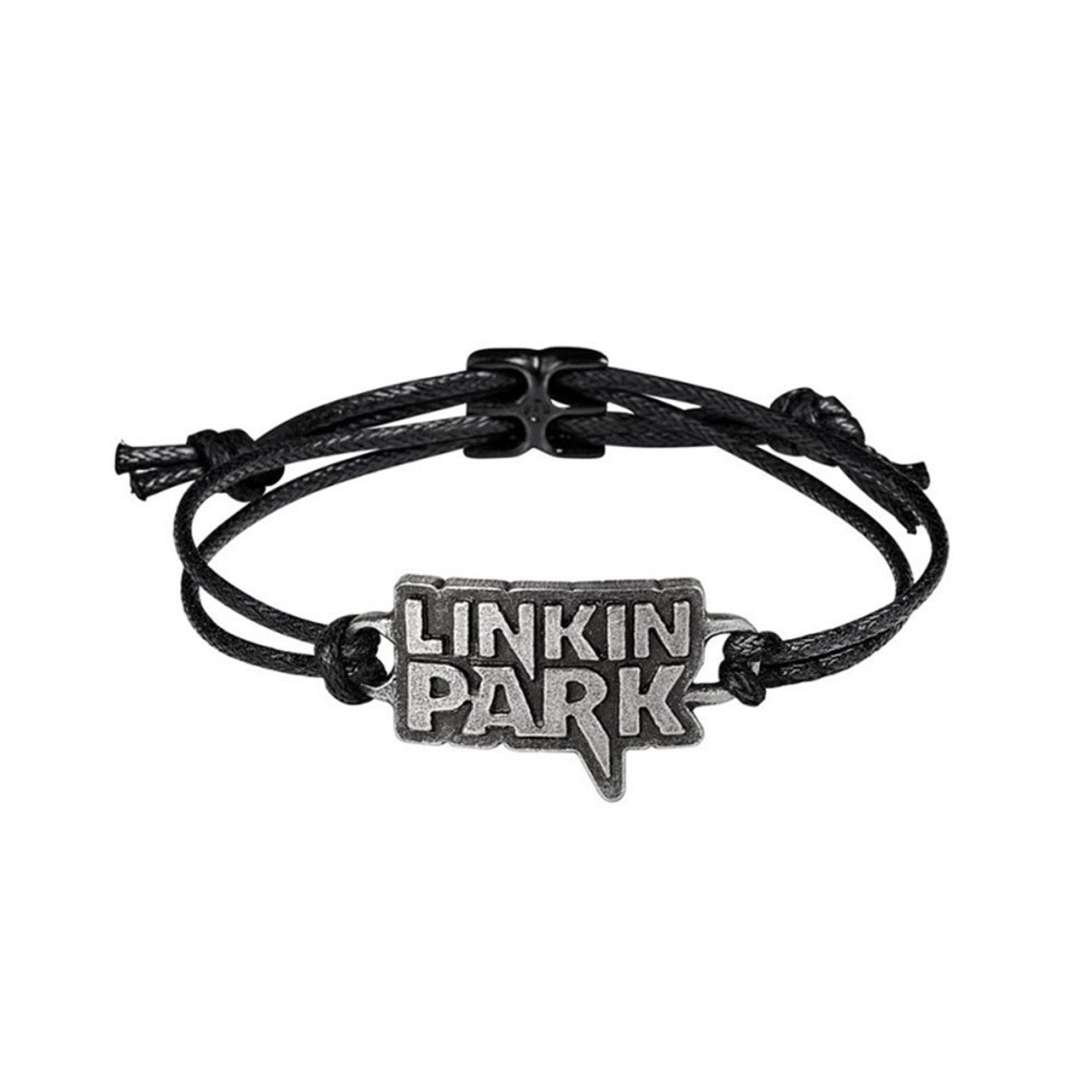 Linkin Park Corded Wrist Strap: Lettering Logo