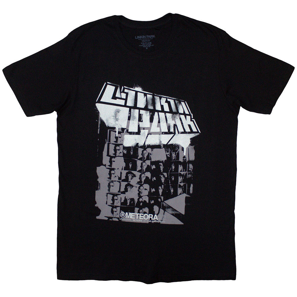 Linkin Park Unisex T-Shirt: Spray Collage (Black)