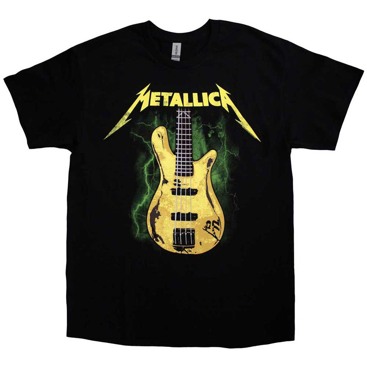 Metallica Unisex T-Shirt: Trujillo M72 Bass (Black)