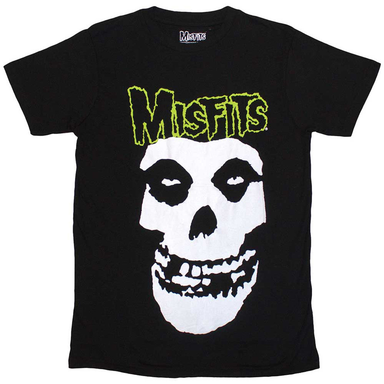 Misfits Unisex T-Shirt: Skull & Logo (Black)