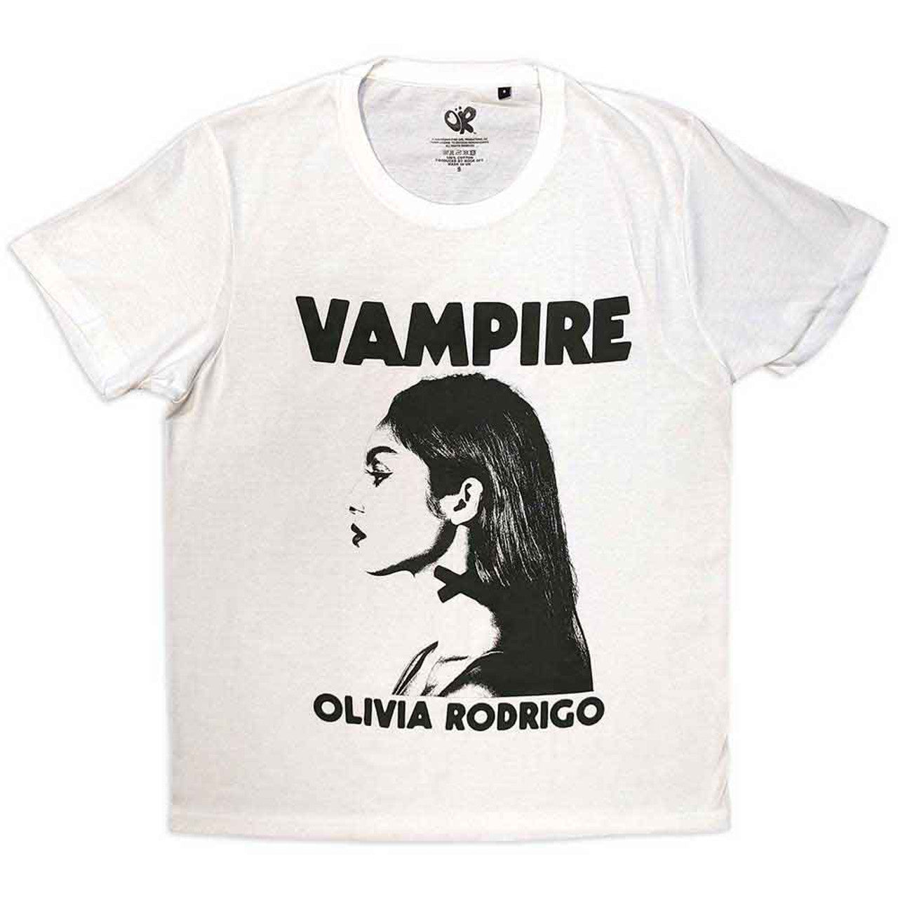 Olivia Rodrigo Unisex T-Shirt: Vampire (White)
