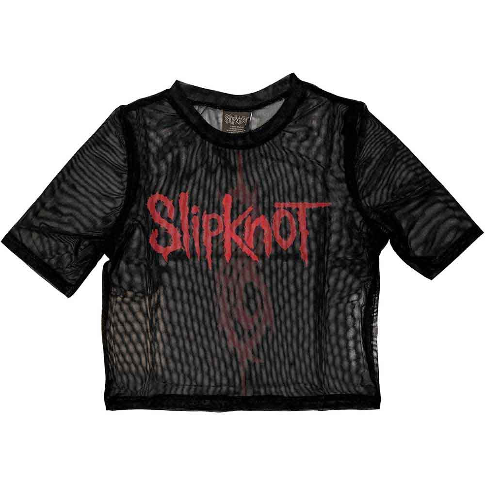 Slipknot Mesh Ladies Crop Top