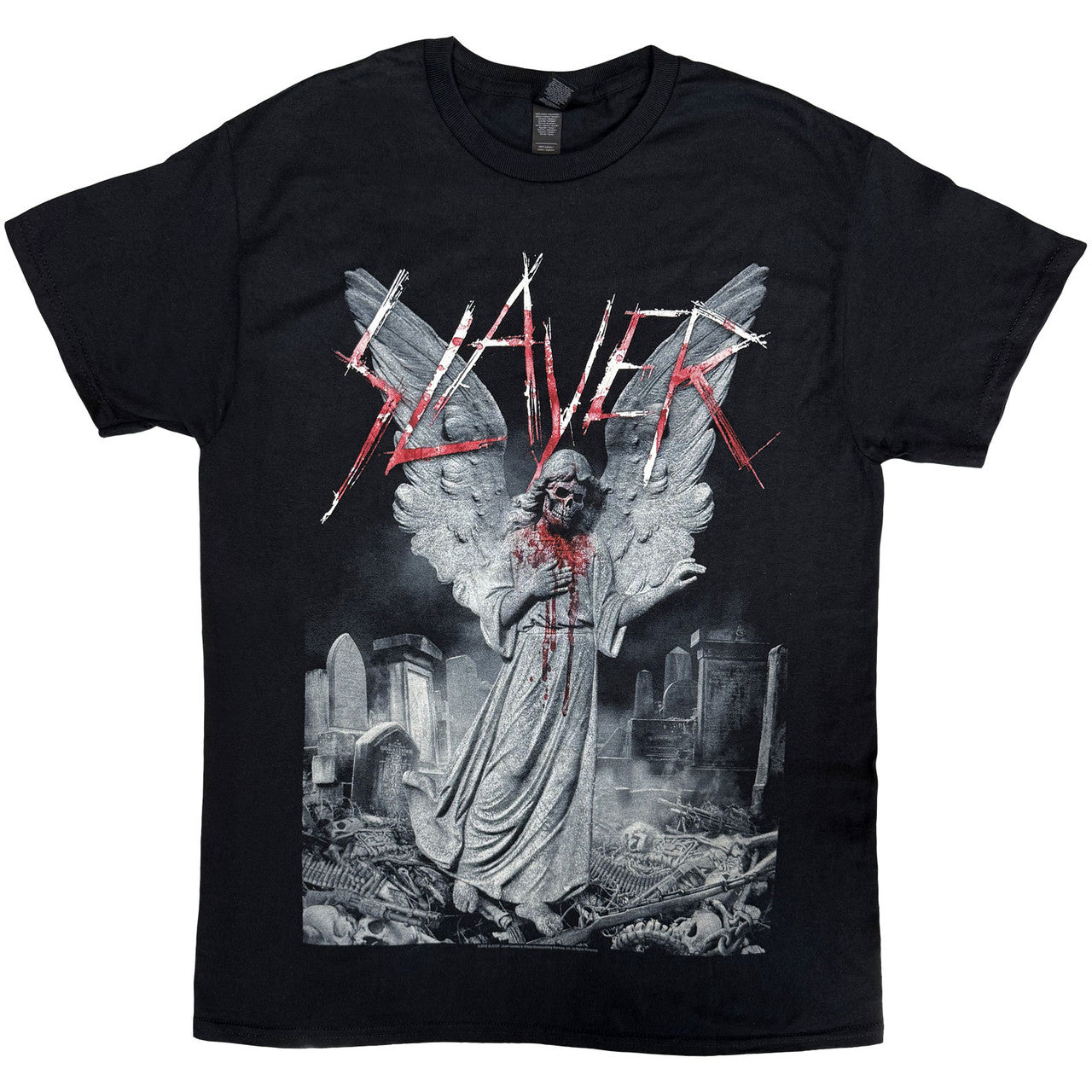 Slayer Unisex T-Shirt: Gravestone Walks (Black)