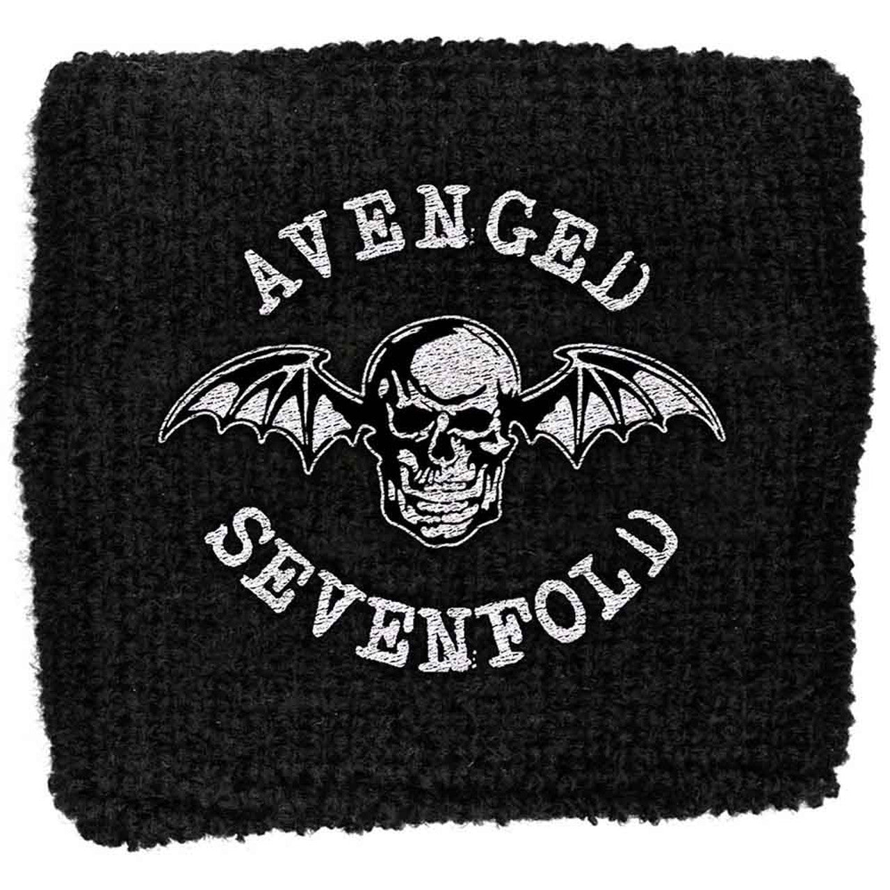 Avenged Sevenfold Embroidered Wristband: Death Bat