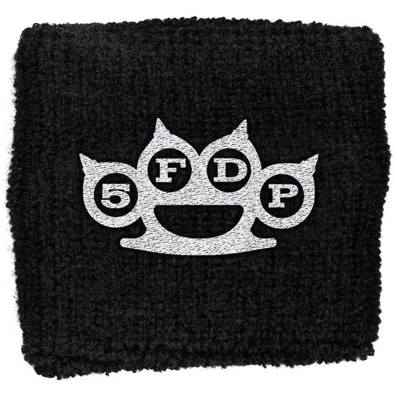 Five Finger Death Punch Embroidered Wristband: Knuckles