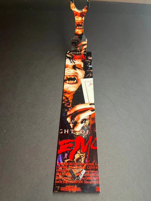 Night of the Demons 1988 Kitchen Knife with Sublimated Stand
