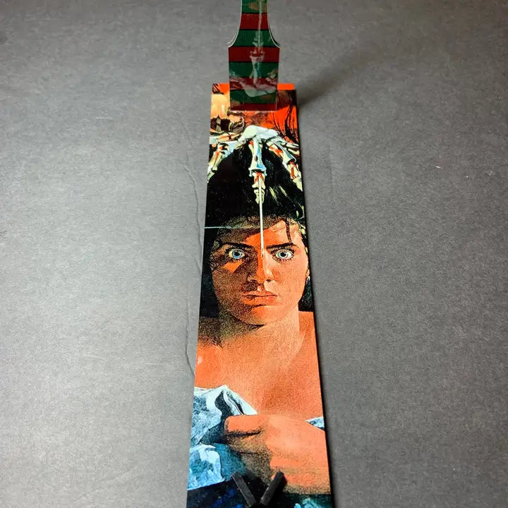 Freddy Krueger Kitchen Knife With Sublimated Stand