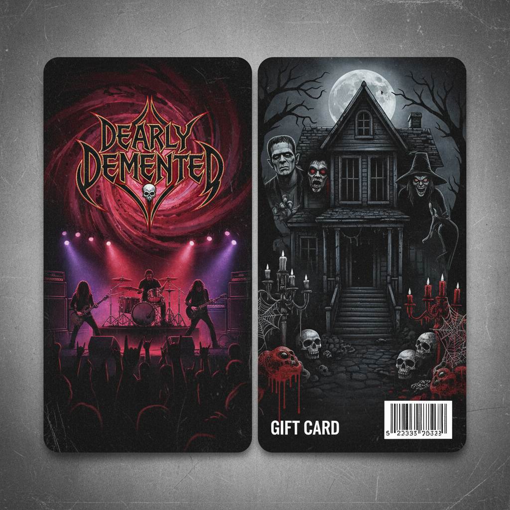 GIFT CARD - DEARLY DEMENTED