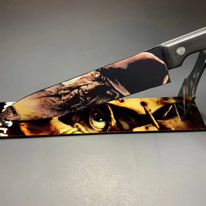 Jeepers Creepers 2001 Knife With t Sublimated Stand
