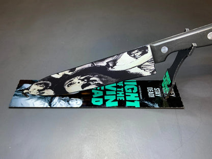 Night of the Living Dead 1968 Romero Kitchen Knife With  Sublimated Stand