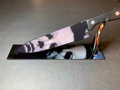 Halloween 1978 Myers Knife with Sublimated Stand