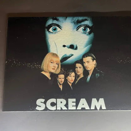 Scream 1996 Sublimated Glass Cutting Board with Matching Knife
