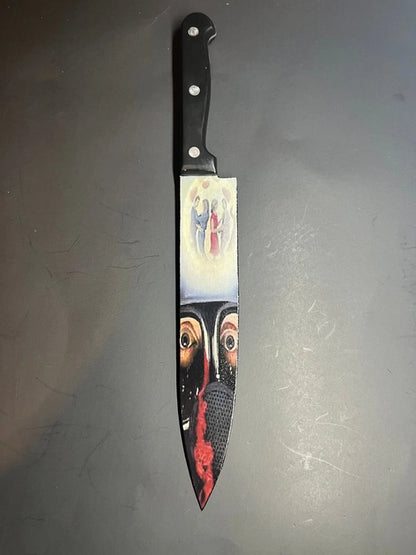 My Bloody Valentine 1981 Horror Knife with Stand