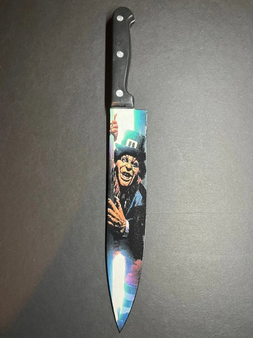 Leprechaun Kitchen Knife with Sublimated Stand