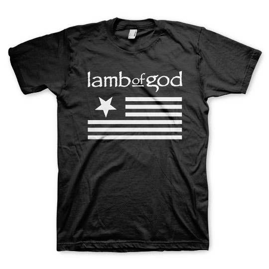 Lamb Of God American Flag T-shirt