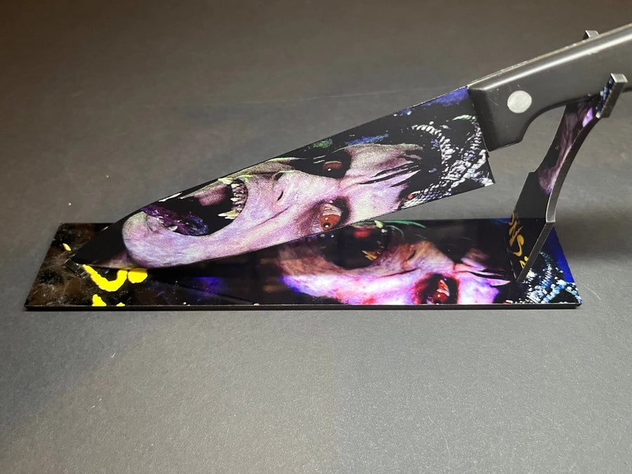 Night of the Demons 2 1994 Kitchen Knife with Sublimated Stand