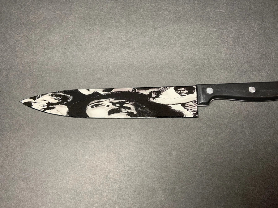 Night of the Living Dead 1968 Romero Kitchen Knife With  Sublimated Stand