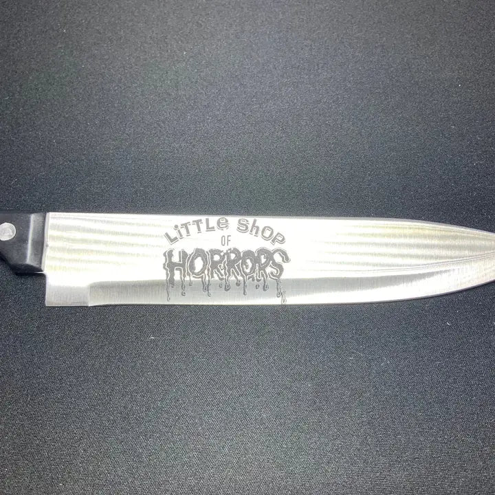 Little Shop of Horrors Sublimated Glass Cutting Board With Knife