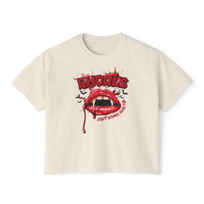 Ghouls Just Wanna Have Fun Womens Shirt