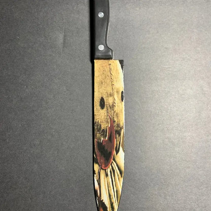Trick R Treat Knife With t Sublimated Stand