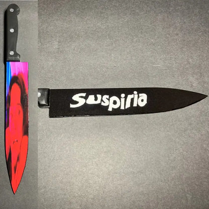 Suspiria Dario Argento 1977 Kitchen Knife With  Sublimated Stand