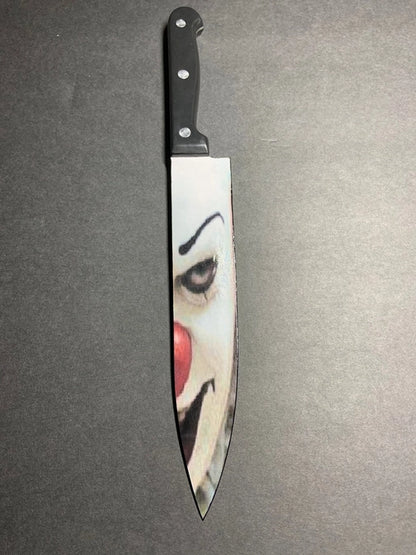 It 1990 Penny Wise Stephen King Knife With/ Sublimated Stand
