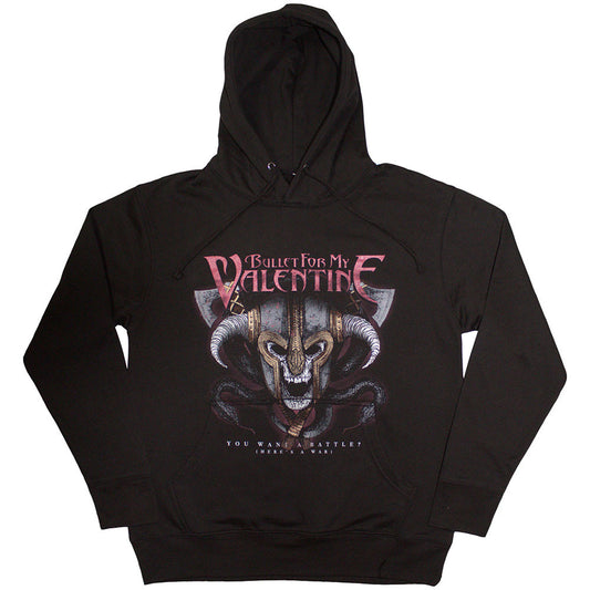 Bullet For My Valentine Unisex Pullover Hoodie: Viking (Black)