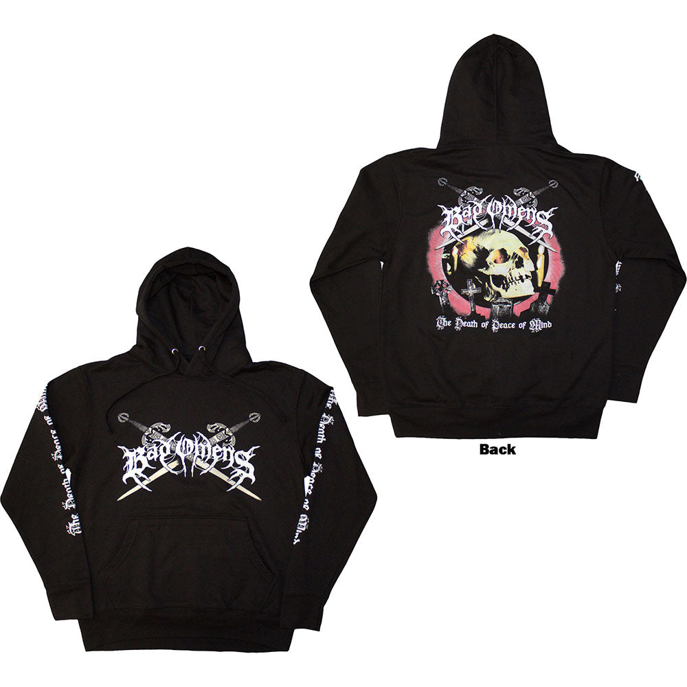 Bad Omens Skull and Candles Pullover Hoodie