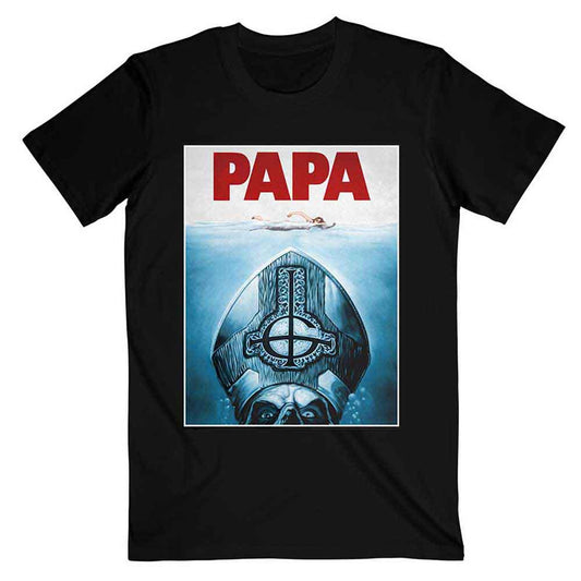 Ghost Unisex T-Shirt: Papa Jaws (Black)
