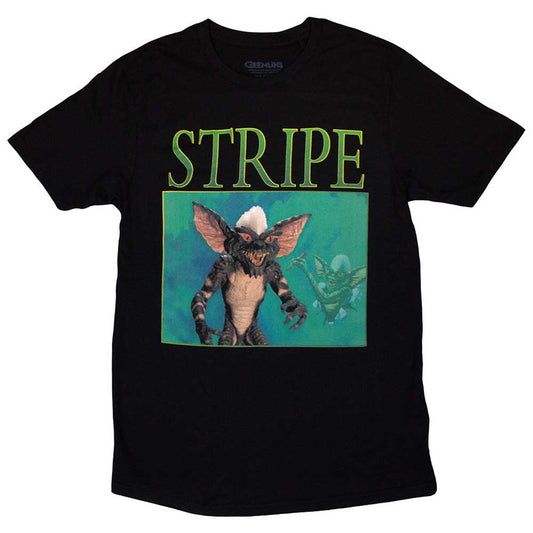 Gremlins Unisex T-Shirt: Stripe Homage (Black)