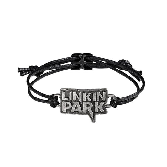 Linkin Park Corded Wrist Strap: Lettering Logo