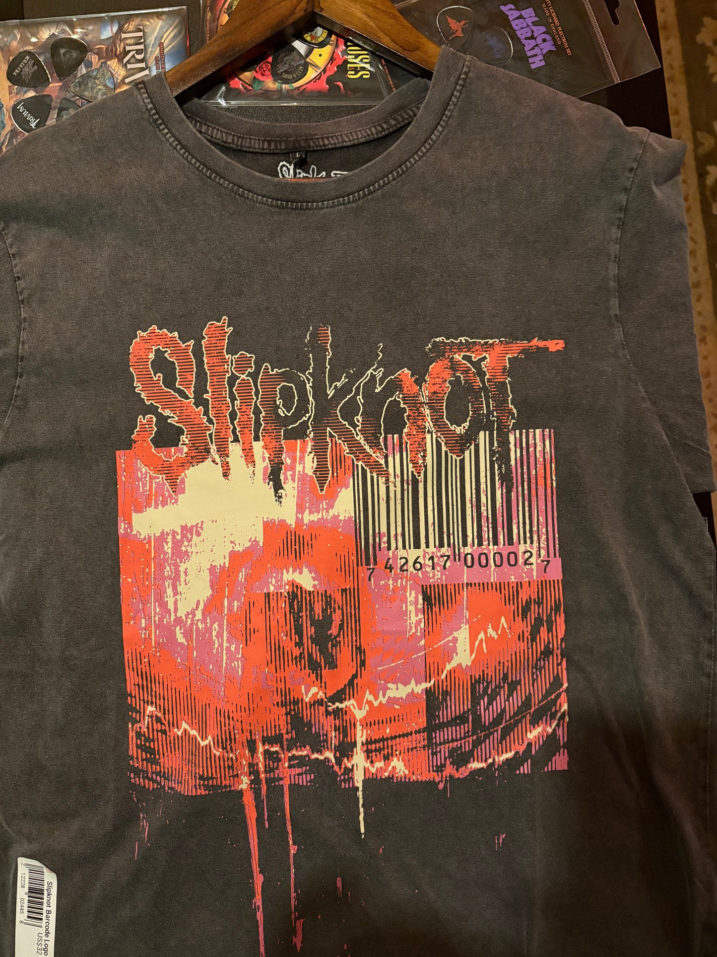Slipknot Barcode Logo Shirt