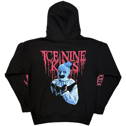Ice Nine Kills Unisex Pullover Hoodie: Terrifier (Back Print)
