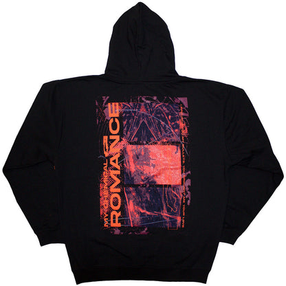 My Chemical Romance Unisex Pullover Hoodie: Romance Bullets (Black) (Back Print)