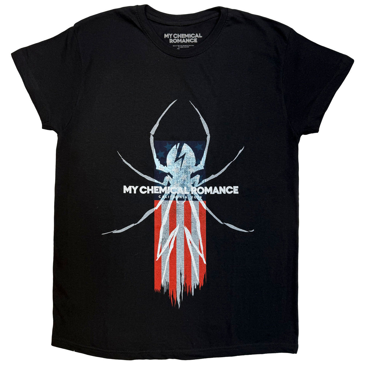 My Chemical Romance Unisex T-Shirt: Spider (Black)