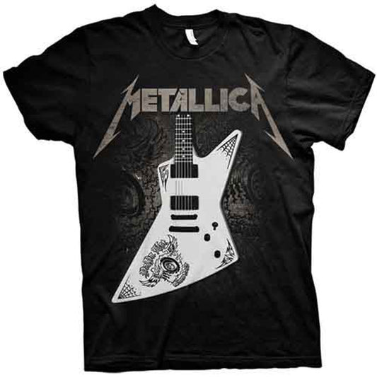 Metallica Unisex T-Shirt: Papa Het Guitar (Black)