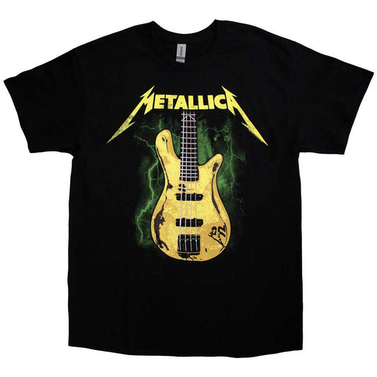Metallica Unisex T-Shirt: Trujillo M72 Bass (Black)