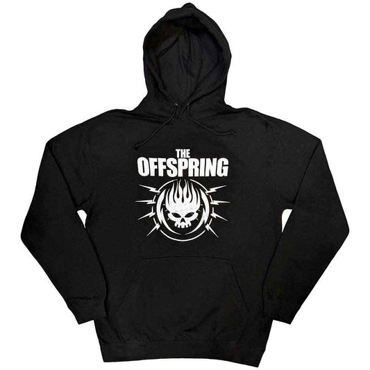 The Offspring Unisex Pullover Hoodie: Bolt Logo (Black)