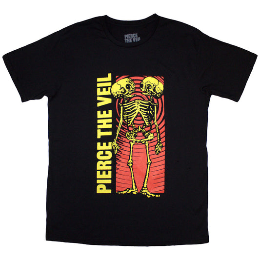 Pierce The Veil Wavy Skeleton Shirt
