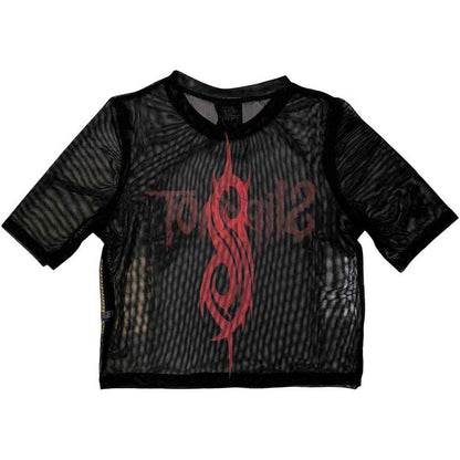 Slipknot Mesh Ladies Crop Top