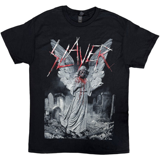 Slayer Unisex T-Shirt: Gravestone Walks (Black)