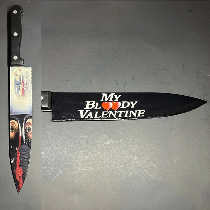 My Bloody Valentine 1981 Horror Knife with Stand