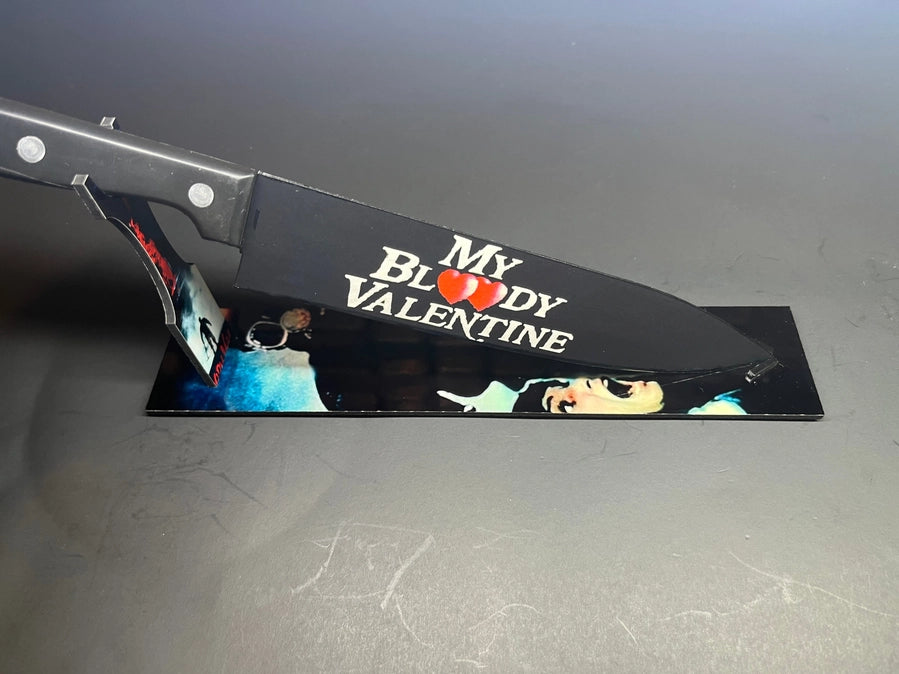 My Bloody Valentine 1981 Horror Knife with Stand