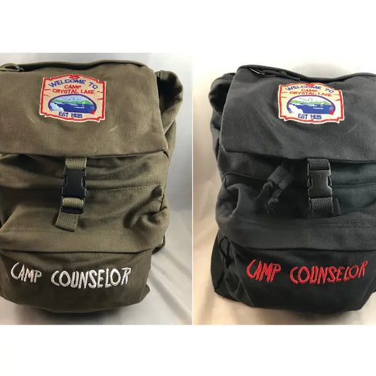 Camp Crystal Lake Camp Counselor knapsack Jason Voorhees