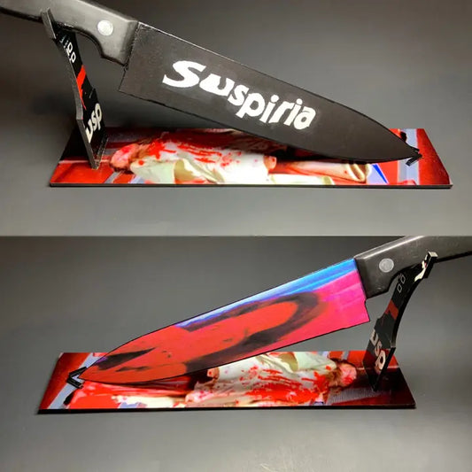 Suspiria Dario Argento 1977 Kitchen Knife With  Sublimated Stand
