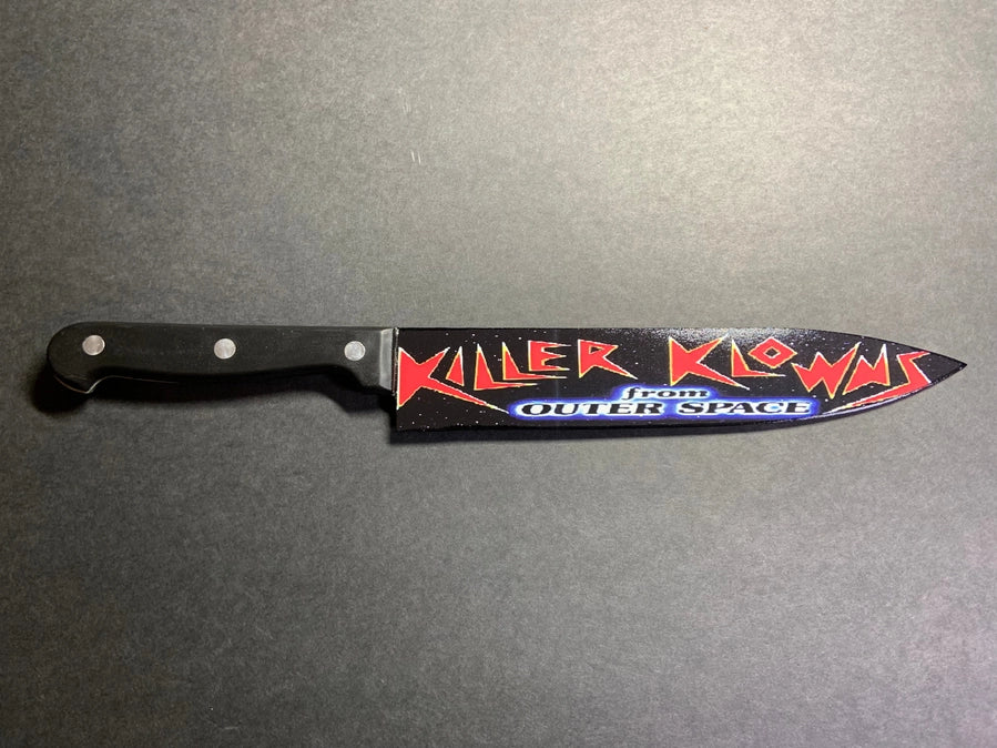 Killer Clowns from Outer Space Knife with Sublimated Stand
