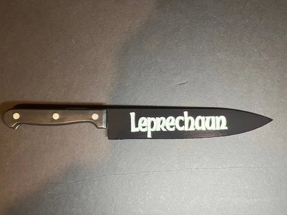 Leprechaun Kitchen Knife with Sublimated Stand
