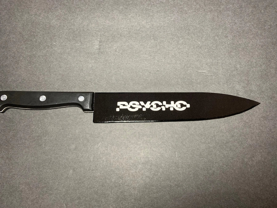Psycho 1960 Alfred Hitchcock Kitchen Knife With  Sublimated Stand