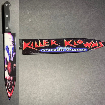 Killer Clowns from Outer Space Knife with Sublimated Stand